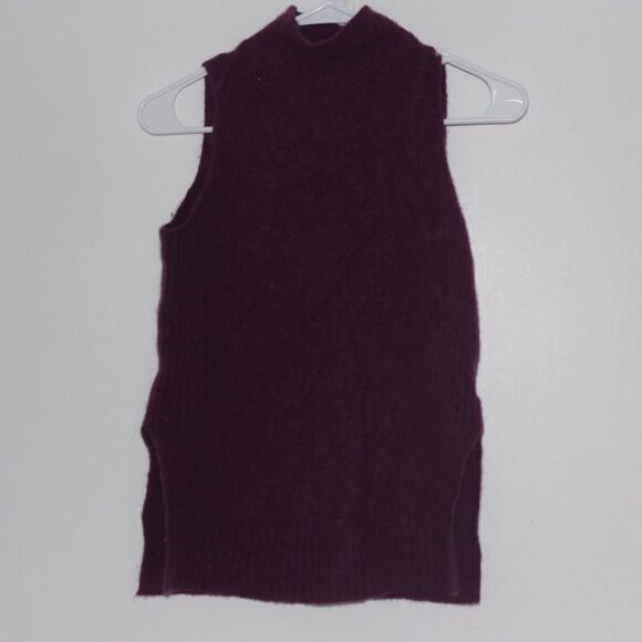 Design Lab Lord & Taylor 100% Cashmere Vest Sweater Women Size large - Picture 2 of 8